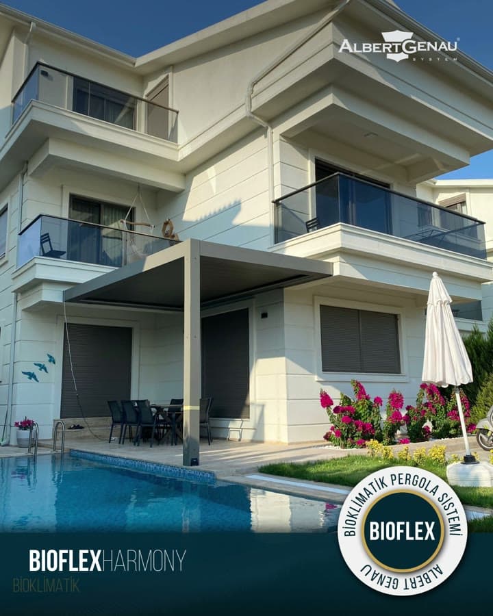 Bioklimatik Pergola kullanım görüntüsü
